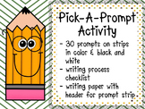 "Pick-A-Prompt" Writing Activity