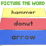 "Picture the Word" Center - 1st Grade Literacy Centers - August
