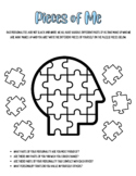 "Pieces of Me" Therapy Worksheet