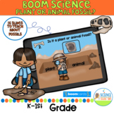  Plant or Animal Fossil Science Pack | Boom Cards