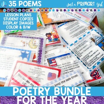 Preview of Poem of the Week / Poetry for the Year Bundle