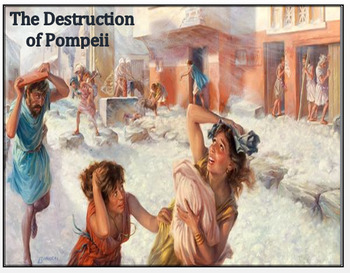 Preview of "The Destruction of Pompeii" - Article, Power Point, Activities, Assessments