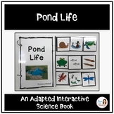 "Pond Life" An Adapted Speech Therapy Science Vocabulary B