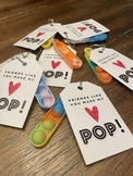 "Pop It" Valentine Tags - Easy & Affordable for class Valentines!