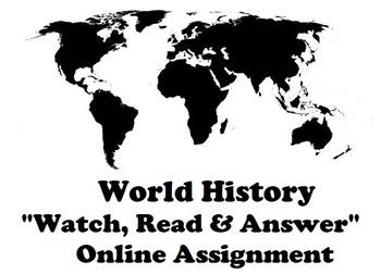 Preview of (Portuguese) Thirteen Colonies "Watch, Read & Answer" 