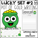 "Pot of Gold" Writing Craftivity {Bulletin Board} | Lucky set#2