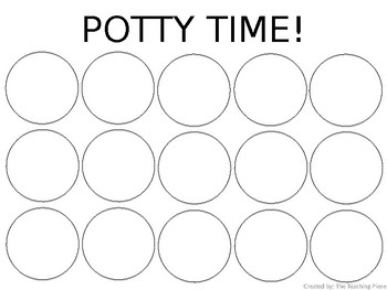 Potty Time Chart