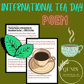 Preview of "Pouring Passion: A Stirring Brew for International Tea Day" ~ POEM 21st May