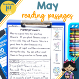"Practically 1st Grade" Reading Comprehension Passages for May