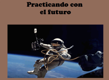Preview of "Practicando con el Futuro" using the Promethean Board