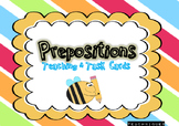 ★Prepositions- OVER 100 Task Cards + Answers + Teaching Cards!