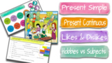  Present Simple vs Present Continuous + Likes & Dislikes +
