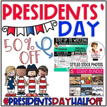 Preview of #PresidentsDayHalfOff Sale!