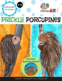 "Prickly Porcupines" Art Lesson Plan for K-6
