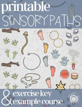 Preview of ** Printable Sensory Paths: Gross Motor, Emotional Regulation, Sensory + More **