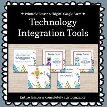 Preview of ★ Printable ★ Technology Tools for the Classroom Escape Room / Breakout Game