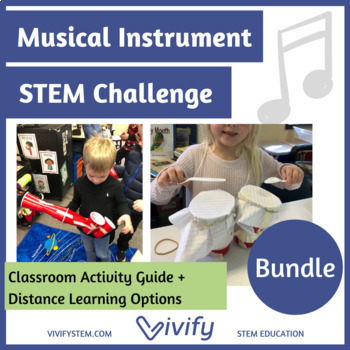 Preview of Musical Instrument STEM (Science of Sound): Lesson Plan + Video Bundle!