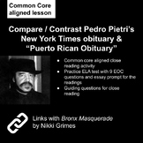 “Puerto Rican Obituary” & Pedro Pietri’s New York Times Obituary One Week Unit