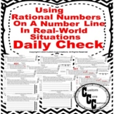 (QC) Using Rational Numbers in Real-World Situations Quick