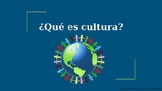 PPT- ¿Qué es cultura? Introduction to culture