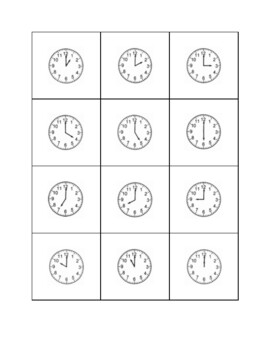 Preview of ¿Qué hora es? Telling Time in Spanish