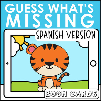 ¿Qué Falta? 1 What's Missing | Cards Spanish Speech Therapy