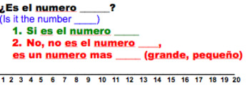 Preview of ¿Qué numero es?