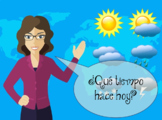"Qué tiempo hace hoy?" - Spanish Weather Unit - Pre-K, Kin