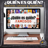 ¿Quién es quién? Famosos - Guess who? Famous people from S