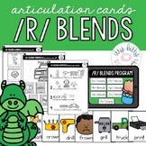 /R/ Blends Articulation Program (+ BOOM Cards) Speech Therapy