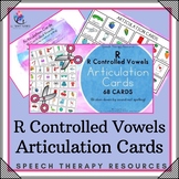 "R" Controlled Vowels - Articulation Cards with Visual Cue