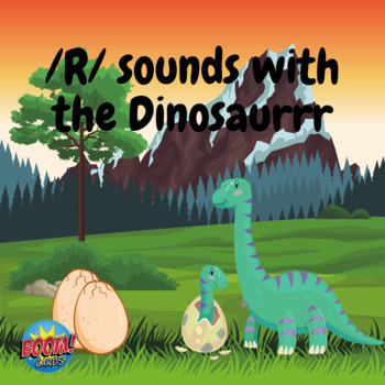 Preview of R sound with the Dinosaur Boom cards
