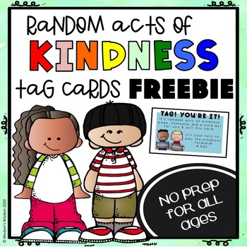 #RAK Random Acts of Kindness Tag! You're it! FREEBIE by Misdom's Wisdom