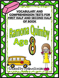 {RAMONA QUIMBY AGE 8 {VOCABULARY AND COMPREHENSION TESTS}