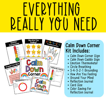 How To Create A Calm Down Corner in Classroom - LittleYellowStar