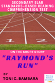 “Raymond’s Run” by Toni C. Bambara Reading Comprehension Test