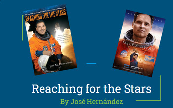 Preview of "Reaching for the Stars" by Jose Hernandez reading unit (Presentation ONLY)