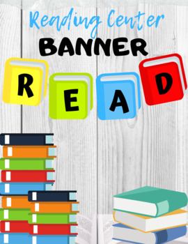 Preview of "Read" Book Reading Center Banner