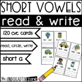 Read and Write CVC Task Cards