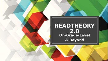 Preview of FREE ReadTheory Project, Push Students to Grow Using this Program