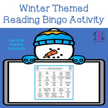 Preview of  Reading Bingo Winter Themed