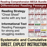 Preview of Reading Comprehension Strategies MEGA Bundle | Social Emotional Learning | ELA