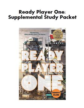 Movie Handouts for the Novel Ready Player One by Ernest Cline by Juggling  ELA
