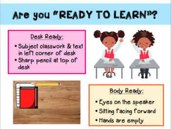 Ready To Learn Poster By Theurbaneducator Teachers Pay Teachers