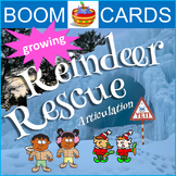 "Reindeer Rescue" Articulation Mazes - BOOM CARDS Growing Bundle