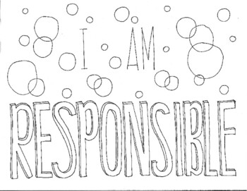 Coloring Pages Responsibility