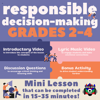Preview of "Responsible Decision-Making" Mini Lesson for Grades 2-4