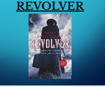 Preview of "Revolver" by Marcus Sedgwick Google Slides Presentation Chapters/Questions