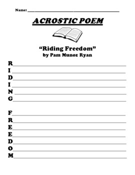 CR 02 Powerless Acrostic Handout, PDF