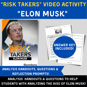 Preview of Risk Takers: Elon Musk - Documentary Video Questions - Economics